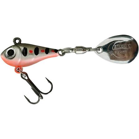 Amostra Afundante Stucki Fishing Fanatics Metal Spin- Scorer - 7G