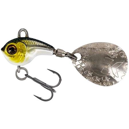 Amostra Afundante Westin Dropbite Tungsten Spin Tail Jig - 7G