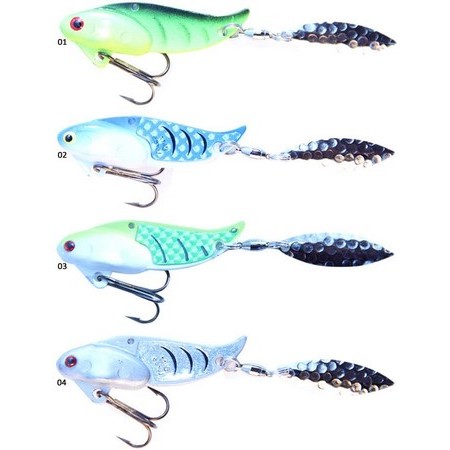 Amostra Blitz Lures Fire Tail - 14G