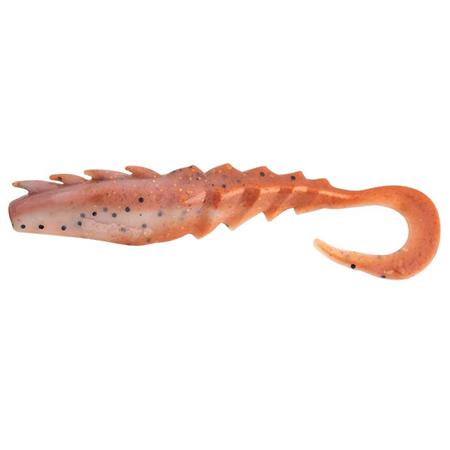 Amostra Flexível Berkley Gulp! Nemesis Prawn Curl Tail - 7.5Cm - Pack De 5