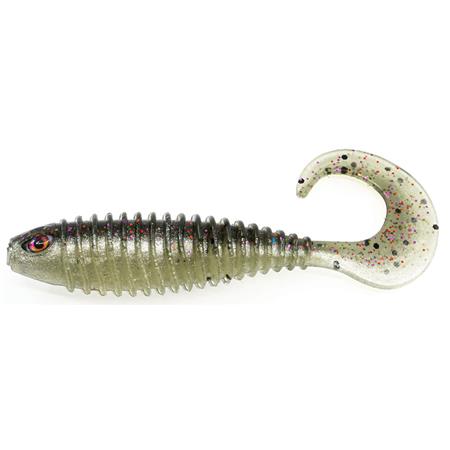 Amostra Flexível Chasebaits Curly Bait - 10Cm - Pack De 5