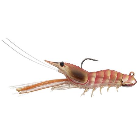 Amostra Flexível Live Target Fleeing Shrimp - 8.5Cm