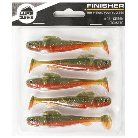 AMOSTRA FLEXÍVEL LUREJUNKS FINISHER - 10CM - PACK DE 5