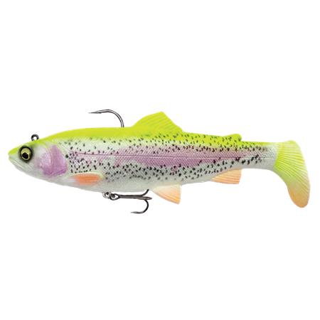 Amostra Flexível Montada Savage Gear 4D Trout Rattle Shad - 12.5Cm