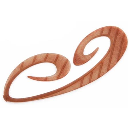 Amostra Flexível N.S Black Hole Furious Lava Curly - 10Cm - Pack De 3