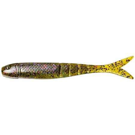 Amostra Flexível Strike King Kvd Perfect Plastics Blade Minnow - 11.5Cm - Pack De 8