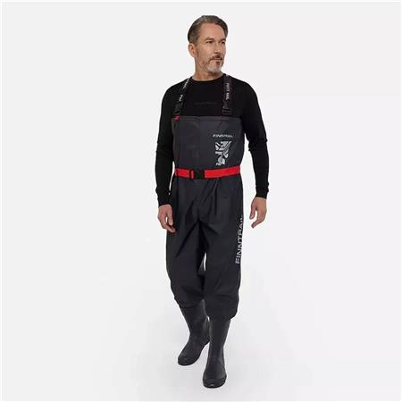 ΑΝΑΠΝΕΎΣΙΜΑ WADERS FINNTRAIL TIMBER BF - ΣΚΟΎΡΟ ΓΚΡΙ