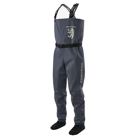 Αναπνεύσιμη Κάλτσα Για Waders Finntrail Timber - Σκούρο Γκρι