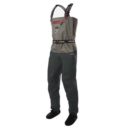 Αναπνεύσιμοι Waders Με Κάλτσα Finntrail Wademan - Γκρι