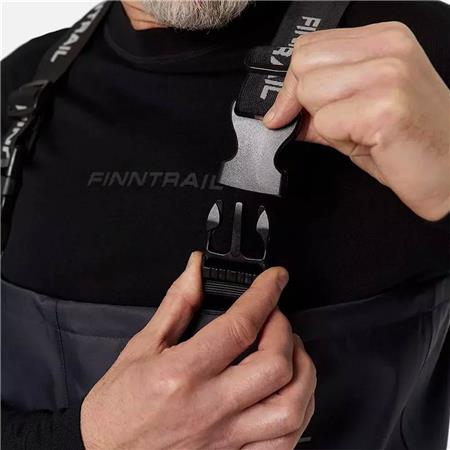 ÅNDBARE WADERS FINNTRAIL TIMBER BF - MØRKEGRÅ
