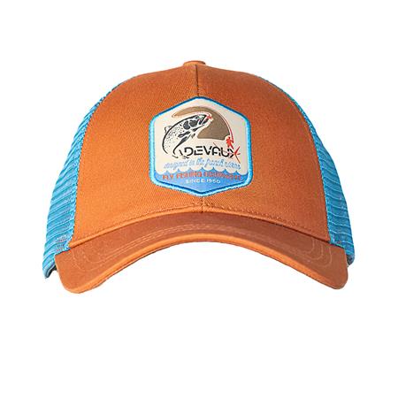 Ανδικό Καπέλο Devaux Trucker Bomblue - Πορτοκαλί/Μπλε