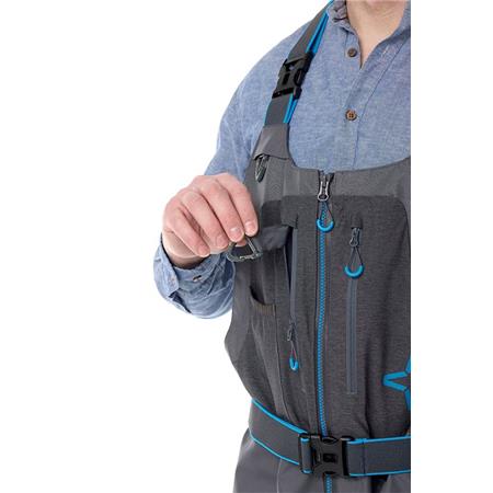 ΑΝΔΡΙΚΉ ΣΑΛΟΠΈΤΑ AAVA TYRSKY BIB & BRACE TROUSERS - ΓΚΡΙ