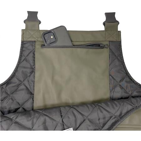 ΑΝΔΡΙΚΉ ΣΑΛΟΠΈΤΑ VASS TEAM VASS 220 WINTER LINED BIB & BRACE WATERPROOF - ΧΑΚΊ