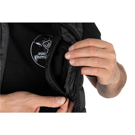 ΑΝΔΡΙΚΌ ΑΜΆΝΙΚΟ ΜΠΟΥΦΆΝ FOX RAGE HEATED GILET - ΜΑΎΡΟ