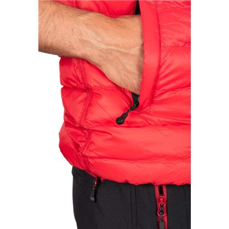 ΑΝΔΡΙΚΌ ΑΜΆΝΙΚΟ ΜΠΟΥΦΆΝ FOX RAGE PRO SERIES REVERSIBLE LIGHTWEIGHT QUILTED GILET - ΜΑΎΡΟ/ΚΌΚΚΙΝΟ