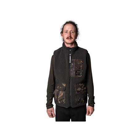 ΑΝΔΡΙΚΌ ΑΜΆΝΙΚΟ ΓΙΛΈΚΟ ΦΛΙΣ NASH ZERO TOLERANCE SHERPA FLEECE REVERSIBLE BODY WARMER - ΚΑΜΟΥΦΛΆΖ