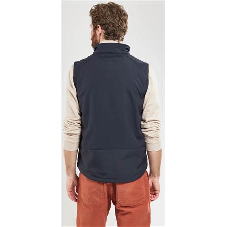 ΑΝΔΡΙΚΌ ΑΜΆΝΙΚΟ SOFTSHELL BERMUDES SEALINE - ΝΑΥΤΙΚΌ ΜΠΛΕ/ΜΑΎΡΟ