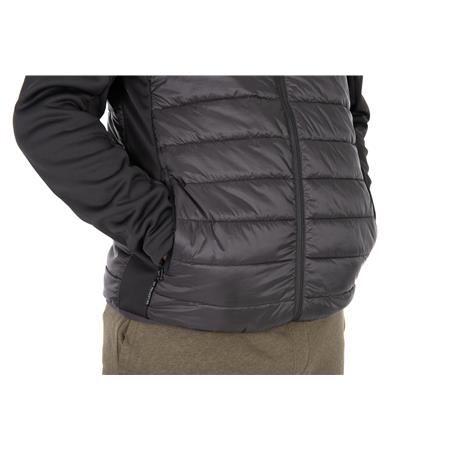 ΑΝΔΡΙΚΌ ΜΠΟΥΦΆΝ FOX COLLECTION HYBRID JACKET - ΜΑΎΡΟ