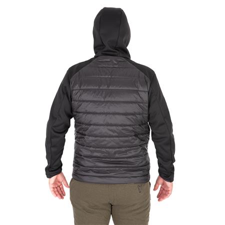 ΑΝΔΡΙΚΌ ΜΠΟΥΦΆΝ FOX COLLECTION HYBRID JACKET - ΜΑΎΡΟ