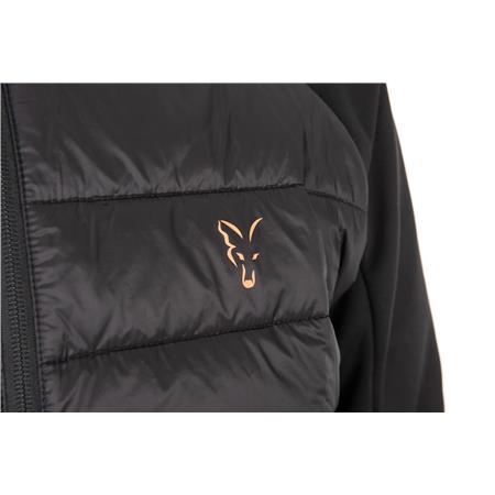 ΑΝΔΡΙΚΌ ΜΠΟΥΦΆΝ FOX COLLECTION HYBRID JACKET - ΜΑΎΡΟ