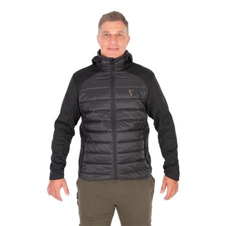 Ανδρικό Μπουφάν Fox Collection Hybrid Jacket - Μαύρο