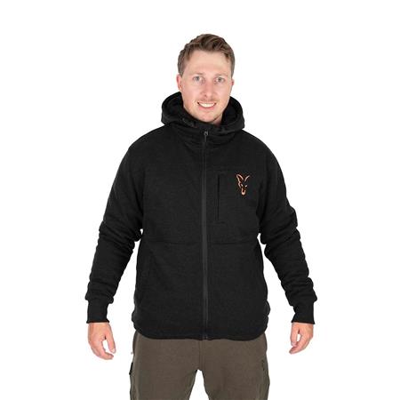 Ανδρικό Μπουφάν Fox Collection Sherpa Jacket - Μαύρο