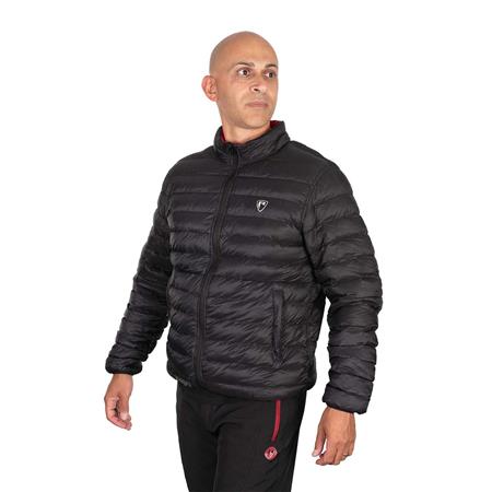 Ανδρικό Μπουφάν Fox Rage Ro Series Reversible Lightweight Quilted Jacket - Μαύρο/Κόκκινο
