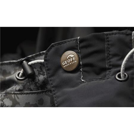 ΑΝΔΡΙΚΌ ΜΠΟΥΦΆΝ GEOFF ANDERSON BARBARUS 2 JACKET LAPWING EGG - ΜΑΎΡΟ/ΚΑΜΟΥΦΛΆΖ