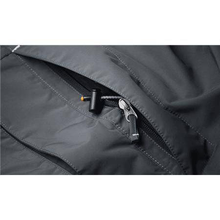 ΑΝΔΡΙΚΌ ΜΠΟΥΦΆΝ GEOFF ANDERSON BARBARUS ASIMI JACKET - ΜΑΎΡΟ
