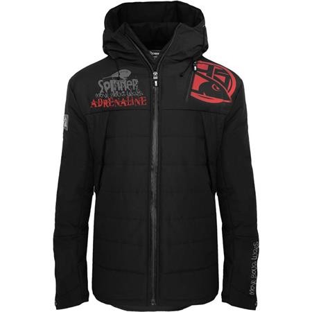 Ανδρικό Μπουφάν Hot Spot Design Spinning Adrenaline - Μαύρο/Κόκκινο