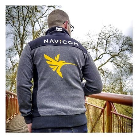 ΑΝΔΡΙΚΌ ΜΠΟΥΦΆΝ NAVICOM ZIPPÉE ΖΕΣΤΌ ΧΩΡΊΣ ΚΟΥΚΟΎΛΑ 2026 - ΓΚΡΙ