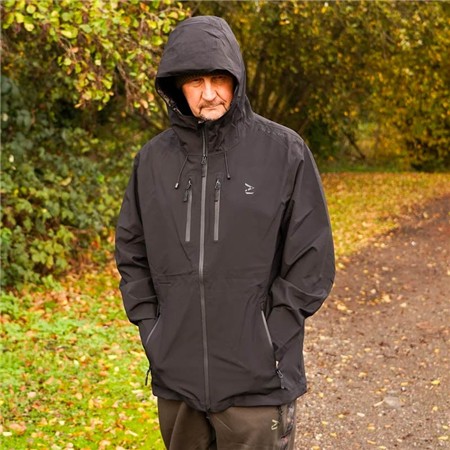 ΑΝΔΡΙΚΌ ΜΠΟΥΦΆΝ ONE MORE CAST SPLASH CAMO KNIGHT WATERPROOF JACKET - ΜΑΎΡΟ