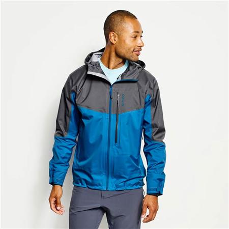 ΑΝΔΡΙΚΌ ΜΠΟΥΦΆΝ ORVIS ULTRALIGHT JACKET - ΜΠΛΕ ΛΊΜΝΗΣ