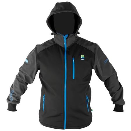 Ανδρικό Μπουφάν Preston Innovations Duratech Softshell - Μαύρο
