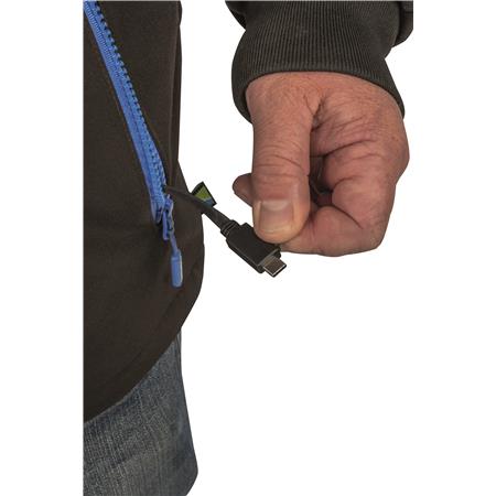 ΑΝΔΡΙΚΌ ΜΠΟΥΦΆΝ PRESTON INNOVATIONS THERMATECH HEATED SOFTSHELL - ΜΑΎΡΟ