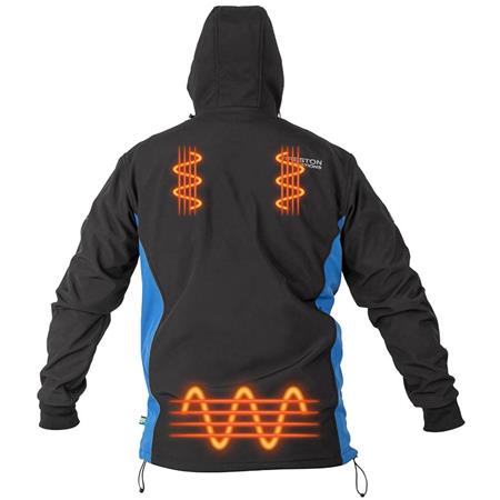 ΑΝΔΡΙΚΌ ΜΠΟΥΦΆΝ PRESTON INNOVATIONS THERMATECH HEATED SOFTSHELL - ΜΑΎΡΟ