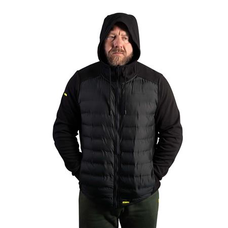 Ανδρικό Μπουφάν Ridge Monkey Apearel Heavyweight Zip Jacket - Μαύρο