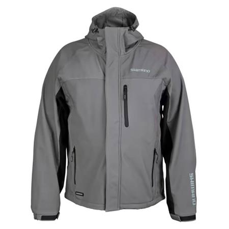 Ανδρικό Μπουφάν Shimano Wear Soft Shell Jacket - Γκρι