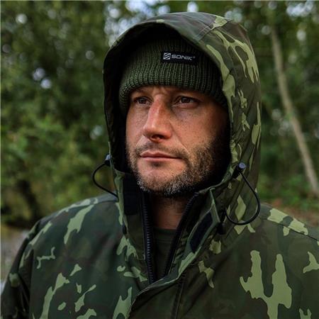 ΑΝΔΡΙΚΌ ΜΠΟΥΦΆΝ SONIK HEAVY WEIGHT PADDED JACKET CAMO - ΠΡΆΣΙΝΟ