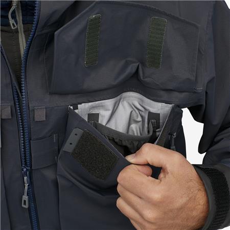ΑΝΔΡΙΚΌ ΜΠΟΥΦΆΝ WADING PATAGONIA MEN'S SST WADING JACKET - ΣΚΟΎΡΟ ΜΠΛΕ