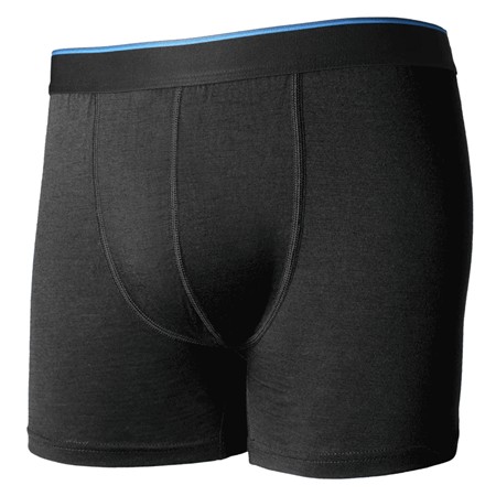 Ανδρικό Boxer Geoff Anderson Wizwool 165 Soft - Μαύρο