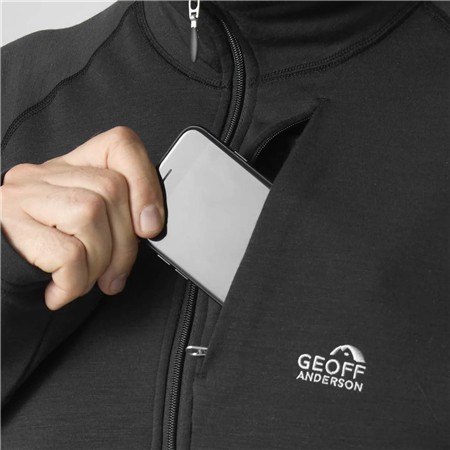 ΑΝΔΡΙΚΌ ΕΣΏΡΟΥΧΟ GEOFF ANDERSON WIZWOOL 335 - NOIR - ΜΑΎΡΟ