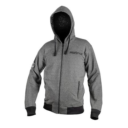 Ανδρικό Φούτερ Freestyle Hoodie - Γκρι/Μαύρο