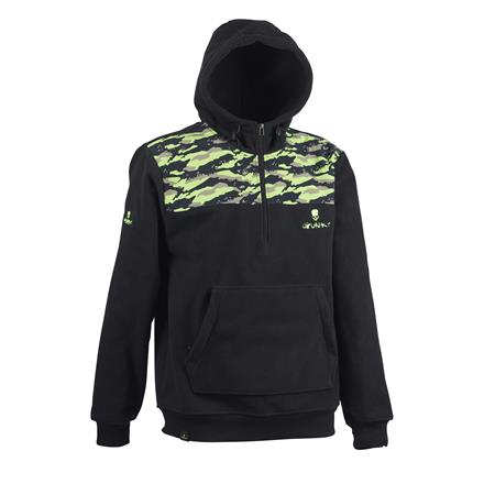 Ανδρικό Φούτερ Gunki Windproof Camo - Μαύρο