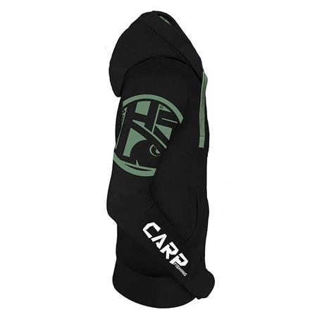 ΑΝΔΡΙΚΌ ΦΟΎΤΕΡ HOT SPOT DESIGN HOODIE CARPFISHING ECO 2.0 - ΜΑΎΡΟ