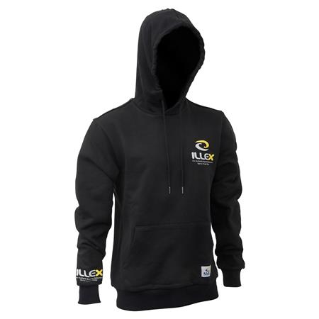 Ανδρικό Φούτερ Illex Sweat-Shirt Hooded - Μαύρο