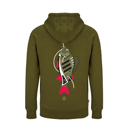 Ανδρικό Φούτερ Kumu Earn Your Stripes Hoodie - Χακί