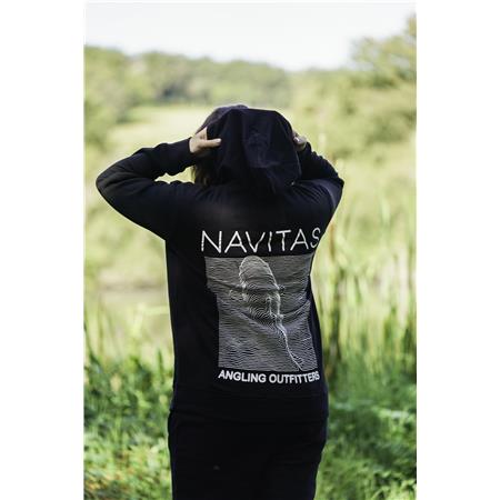 ΑΝΔΡΙΚΌ ΦΟΎΤΕΡ NAVITAS JOY PULLOVER HOOD - ΜΑΎΡΟ