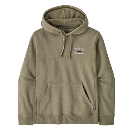 Ανδρικό Φούτερ Patagonia Home Water Trout Uprisal Hoody - Πράσινο River Rock