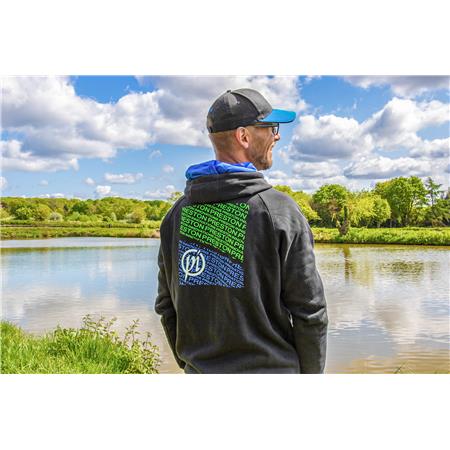 ΑΝΔΡΙΚΌ ΦΟΎΤΕΡ PRESTON INNOVATIONS CELCIUS ZIP HOODIE - ΜΑΎΡΟ